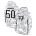 C.Bears #50 Grady Jarrett Player Arctic Camo Salute to Service Pullover Hoodies Limited Kdoa Stitched Jerseys