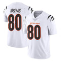 C.Bengals #80 Andrei Iosivas Player White Vapor Untouchable Limited Home Game Kdoa Stitched Jerseys