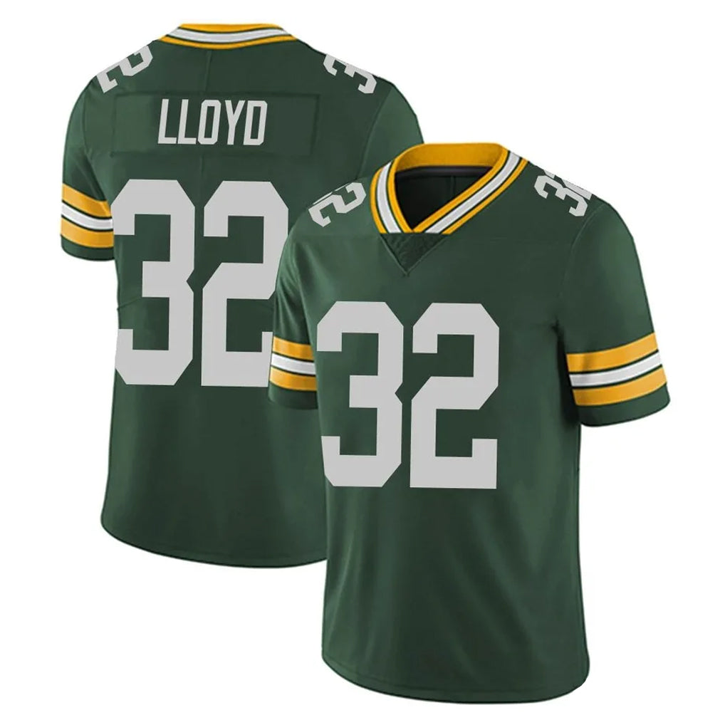 GB.Packers #32 MarShawn Lloyd Player Green Vapor Untouchable Limited Home Game Kdoa Stitched Jerseys