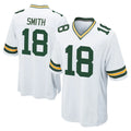 GB.Packers #18 Jonnu Smith Player White Home Game Kdoa Stitched Jerseys