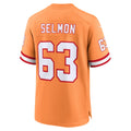 Kdoa TB.Buccaneers #63 Lee Roy Selmon Creamsicle 50th Season Game Jersey