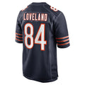 C.Bears #84 Colston Loveland Player Navy Home Game Kdoa Stitched Jerseys