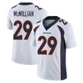 D.Broncos #29 Ja'Quan McMillian Player White Vapor Untouchable Limited Home Game Kdoa Stitched Jerseys