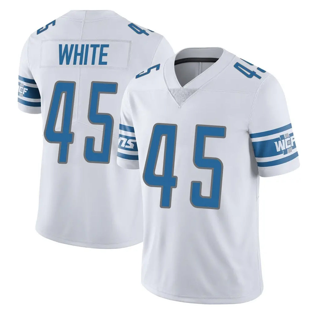 D.Lions #45 Devin White Player White Limited Vapor Untouchable Home Game Kdoa Stitched Jerseys