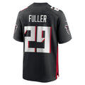 Kdoa A.Falcons #29 Jordan Fuller Black Team Game Jersey
