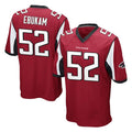 A.Falcons #52 Samson Ebukam Player Red Color Vapor Home Game Kdoa Stitched Jerseys
