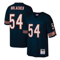 C.Bears #54 Brian Urlacher Player Navy Mitchell & Ness Legacy Replica Kdoa Stitched Jerseys