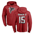 A.Falcons #15 Brian Robinson Player Red Pullover Hoodies Home Game Kdoa Stitched Jerseys