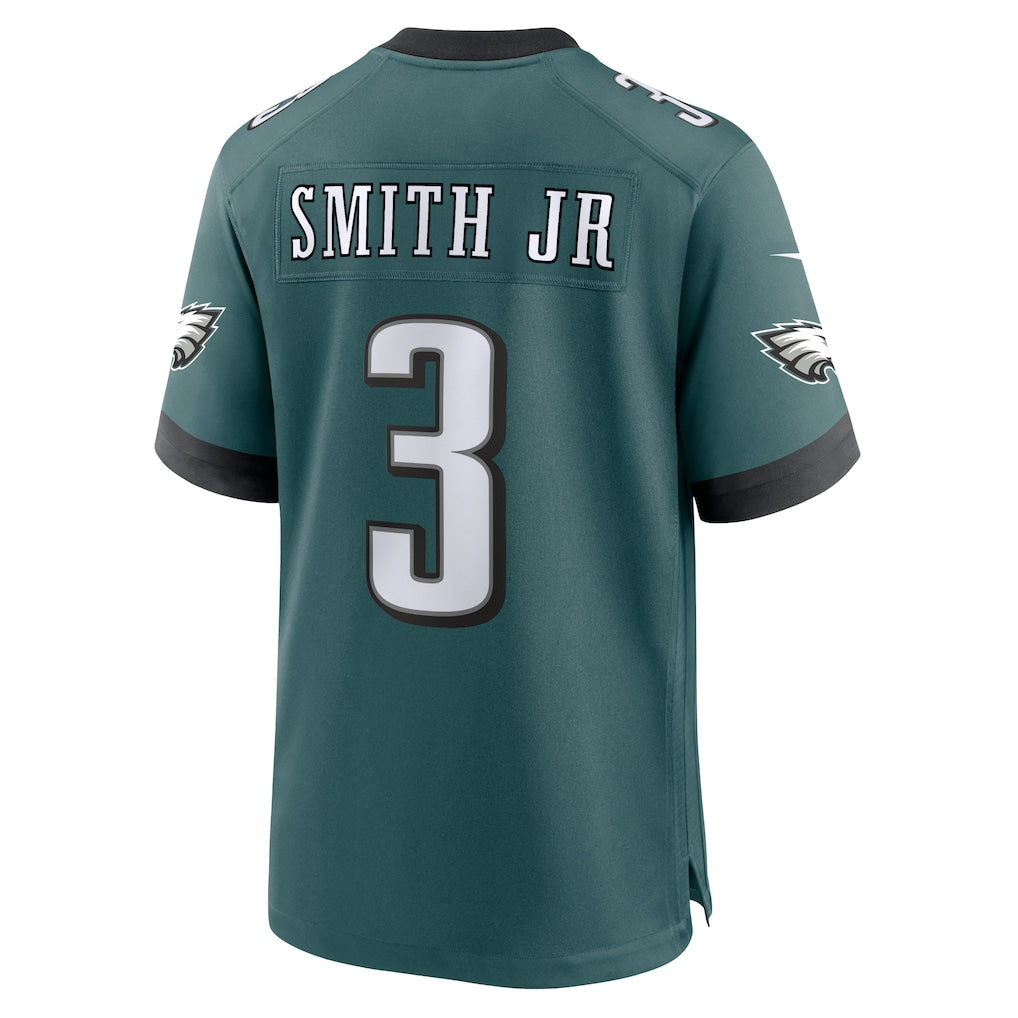 Kdoa P.Eagles #3 Nolan Smith Midnight Green Team Game Jersey