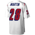 Kdoa NE.Patriots #28 Curtis Martin Mitchell & Ness White Legacy Replica Jersey