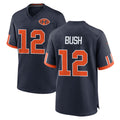C.Bears #12 Devin Bush Player Navy 2026 Rivalries Collection Home Game Kdoa Stitched Jerseys