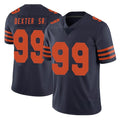 C.Bears #99 Gervon Dexter Sr. Player Navy Blue Alternate Vapor Untouchable Limited Kdoa Stitched Jerseys
