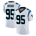C.Panthers #95 Derrick Brown Player White Vapor Untouchable Limited Game Kdoa Stitched Jerseys
