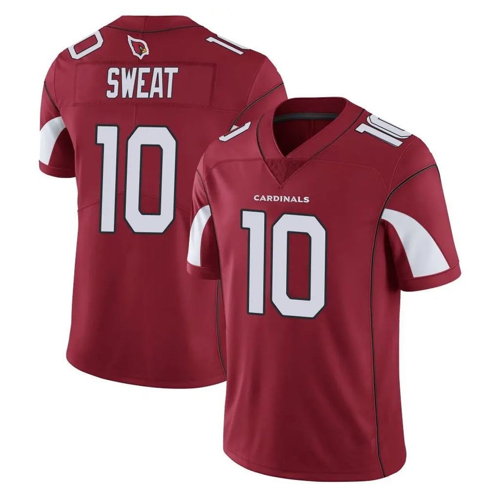 A.Cardinals #10 Josh Sweat Player Cardinal Vapor Limited Home Game  Kdoa Stitched Jerseys