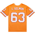 Kdoa TB.Buccaneers #63 Lee Roy Selmon Mitchell & Ness Orange 1976 Legacy Replica Jersey