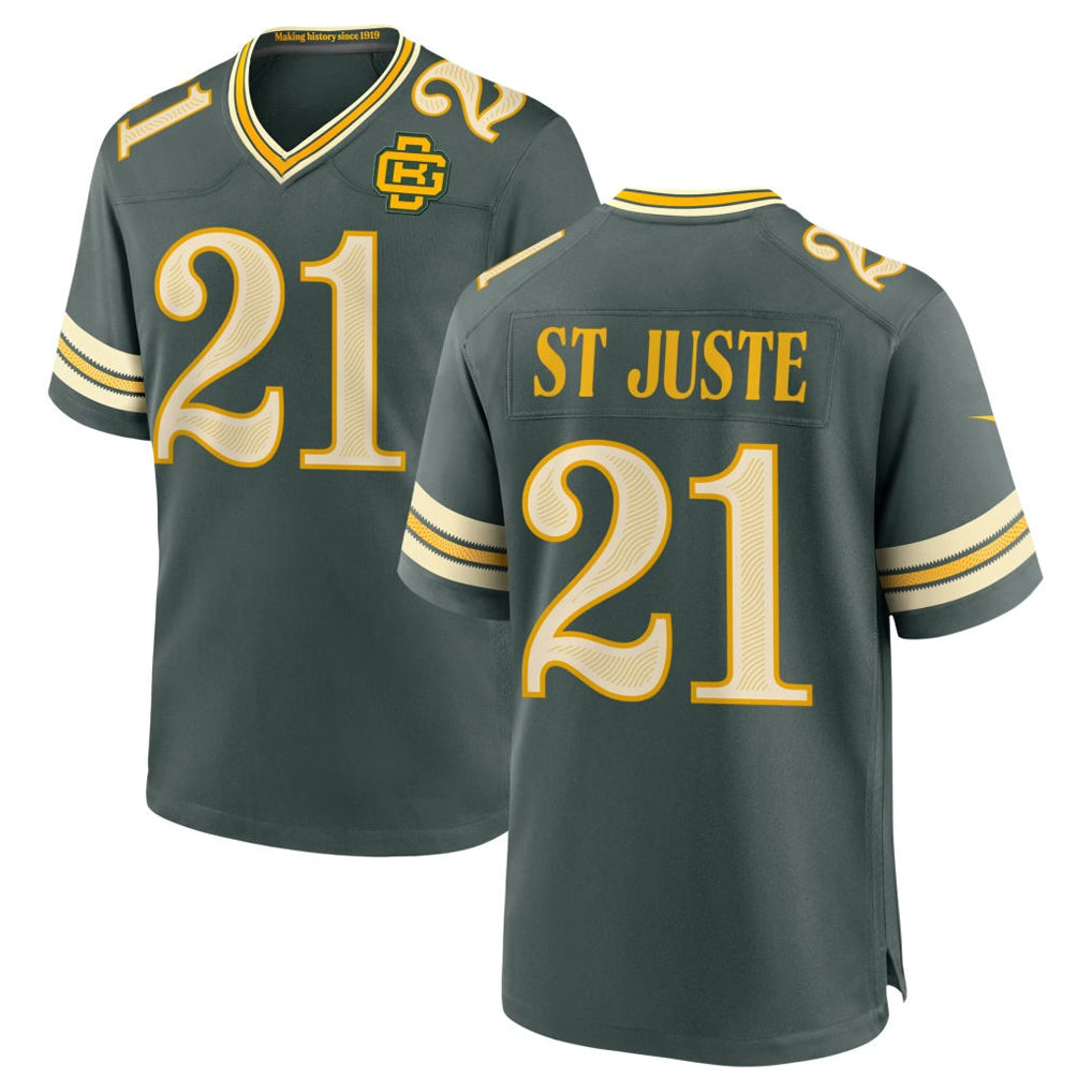 GB.Packers #21 Benjamin St-Juste Player Green 2026 Rivalries Collection Home Game Kdoa Stitched Jerseys