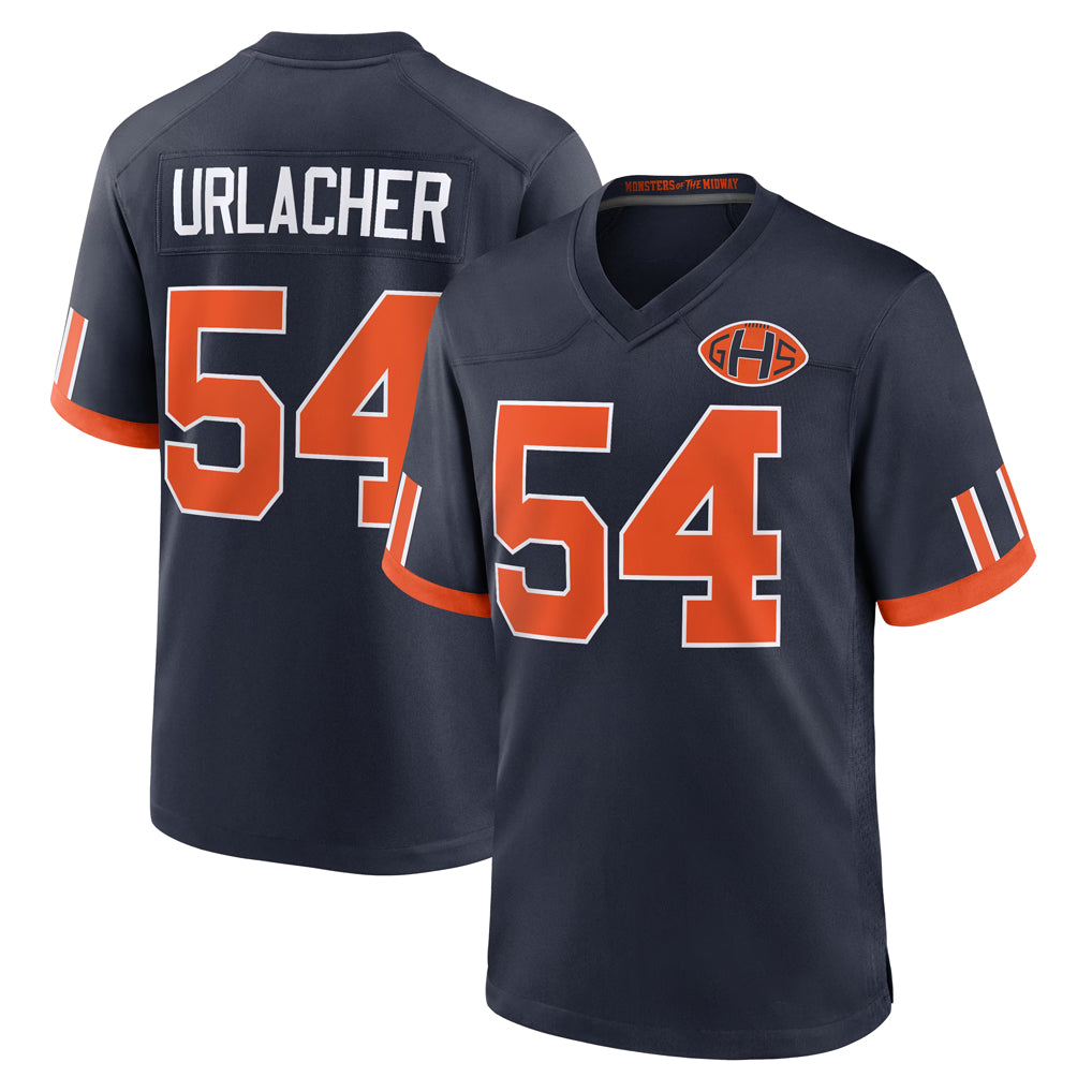 C.Bears #54 Brian Urlacher Player Navy 2026 Rivalries Collection Home Game Kdoa Stitched Jerseys