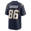 Kdoa LA.Chargers #86 Oronde Gadsden Navy Alternate 2 Super Chargers Game Jersey