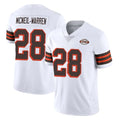C.Browns #28 Emmanuel McNeil-Warren Player White Limited  Vapor 1946 Collection Alternate Game Kdoa Stitched Jerseys