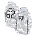 C.Bears #62 Joe Thuney Player Arctic Camo Salute to Service Pullover Hoodies Limited Kdoa Stitched Jerseys
