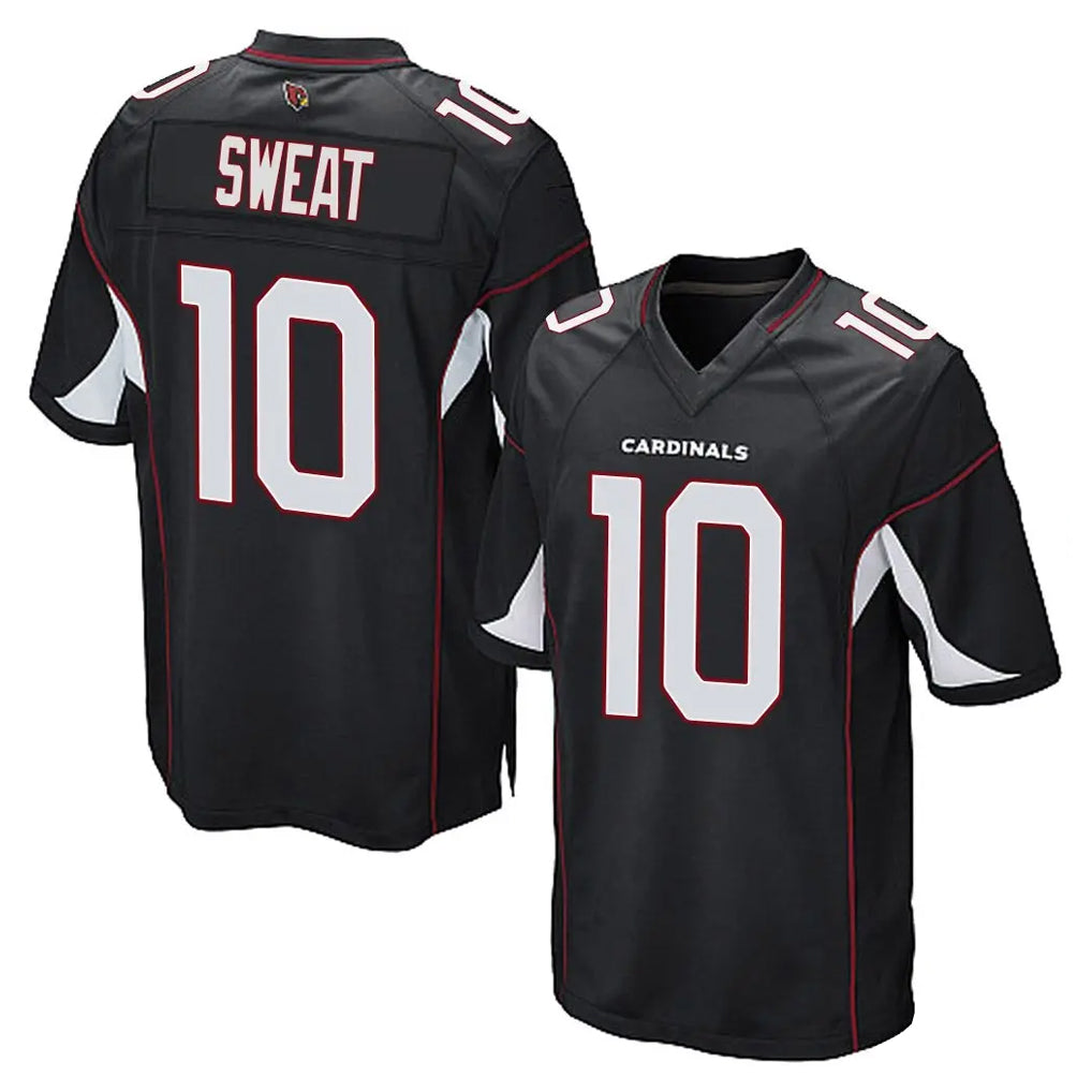 A.Cardinals #10 Josh Sweat Player Black Home Game Kdoa Stitched Jerseys