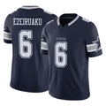 D.Cowboys #6 Donovan Ezeiruaku Player Navy Limited Vapor F.U.S.E. Home Game Xdoa Stitched Jerseys