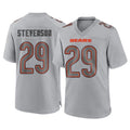 C.Bears #29 Tyrique Stevenson Player Gray Atmosphere Fashion Game Kdoa Stitched Jerseys