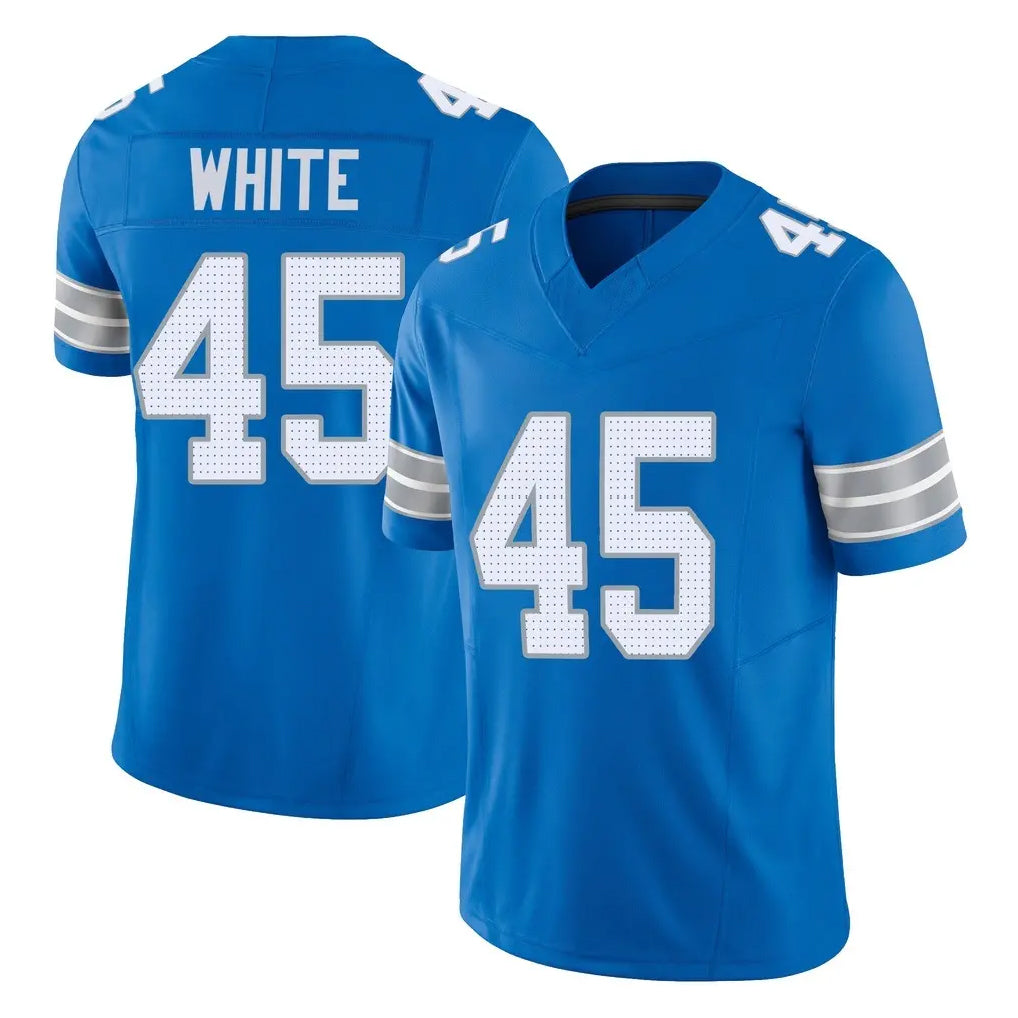 D.Lions #45 Devin White Player Blue Limited Vapor F.U.S.E. Alternate Home Game Kdoa Stitched Jerseys