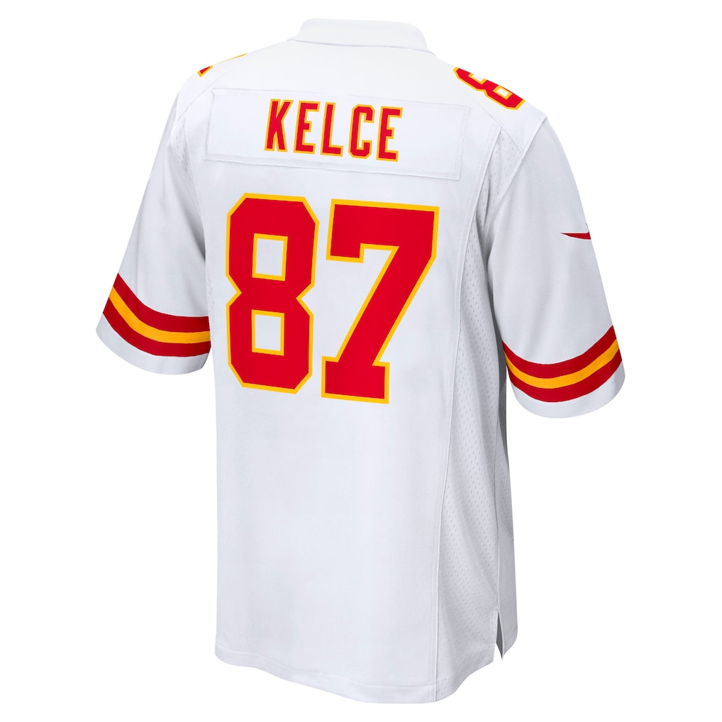Kdoa KC.Chiefs #87 Travis Kelce White Player Game Jersey