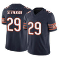 C.Bears #29 Tyrique Stevenson Player Navy Vapor F.U.S.E. Limited Home Game Kdoa Stitched Jerseys