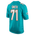 Kdoa M.Dolphins #71 Kion Smith Aqua Game Jersey