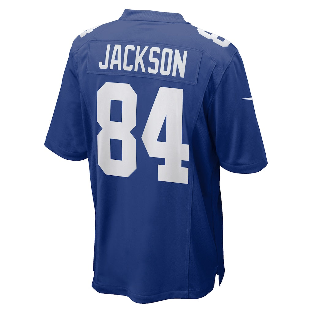 Kdoa NY.Giants #84 Tyree Jackson Royal Game Jersey