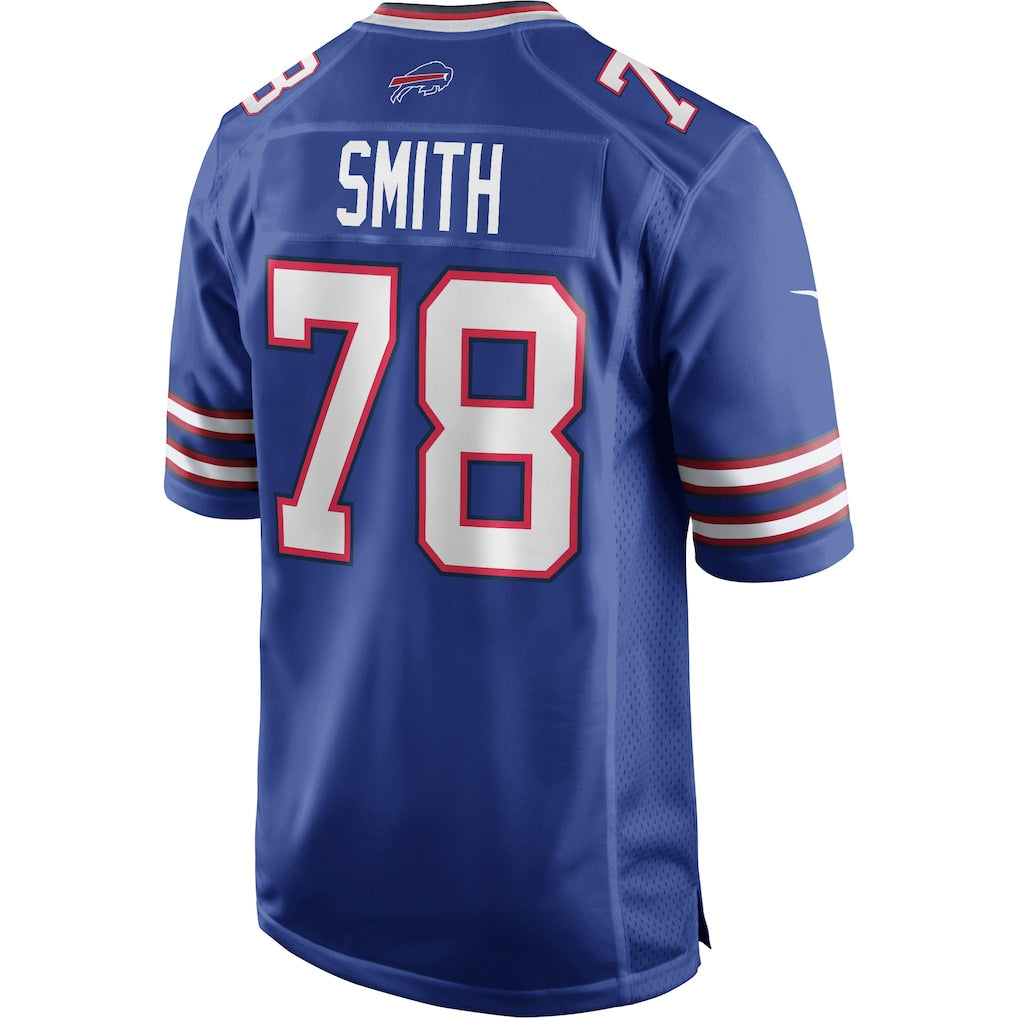 Kdoa B.Bills #78 Bruce Smith Royal Game Retired Player Jersey