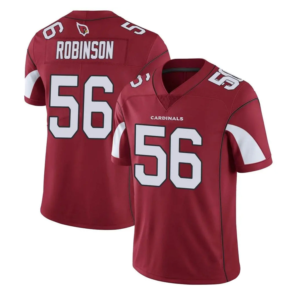 A.Cardinals #56 Darius Robinson Player Cardinal Vapor Limited Home Game  Kdoa Stitched Jerseys