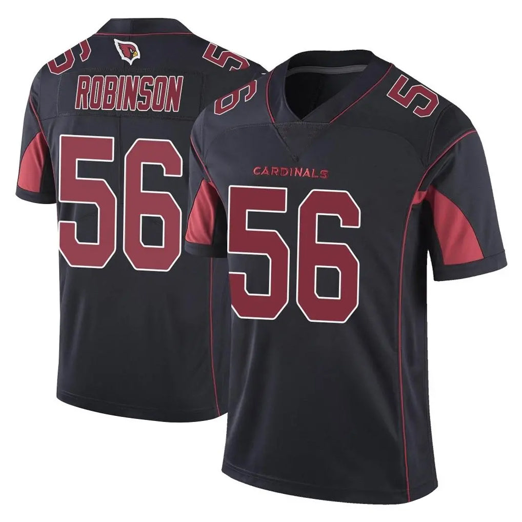 A.Cardinals #56 Darius Robinson Player Black Limited Color Rush Vapor Untouchable Home Game Kdoa Stitched Jerseys