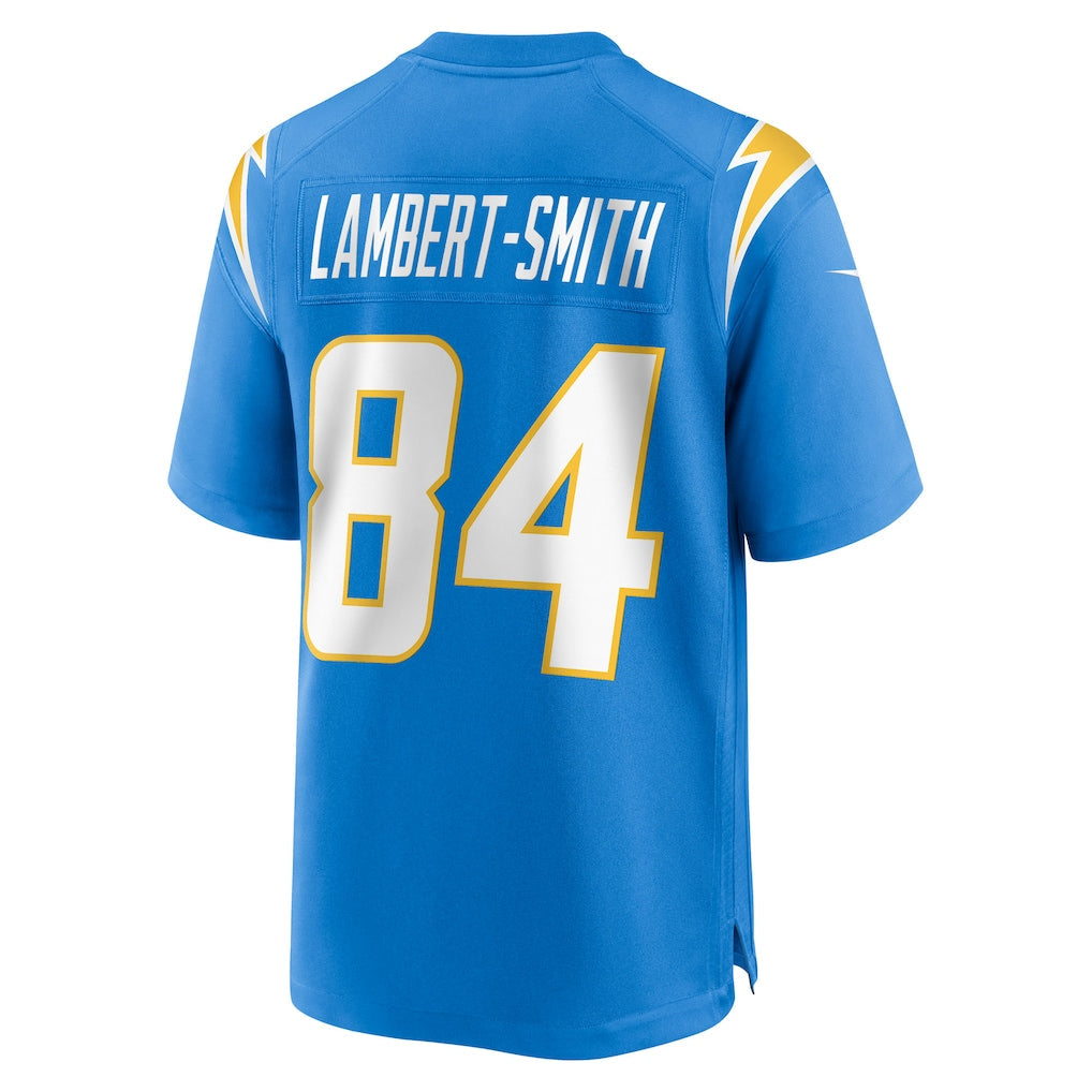 Kdoa LA.Chargers #84 KeAndre Lambert-Smith Powder Blue Team Game Jersey