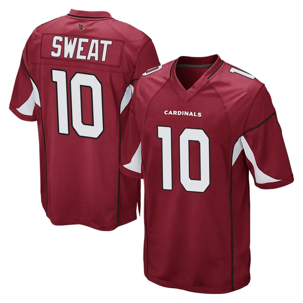 A.Cardinals #10 Josh Sweat Player Cardinal Home Game Kdoa Stitched Jerseys