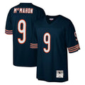 C.Bears #9 Jim McMahon Player Navy Mitchell & Ness Navy Legacy Replica Kdoa Stitched Jerseys