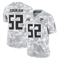A.Falcons #52 Samson Ebukam Player Camo Salute to Service Limited Kdoa Stitched Jerseys