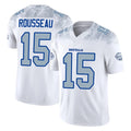B.Bills #15 Greg Rousseau Player White Rivalries Collection Limited Game Kdoa Stitched Jerseys