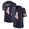 C.Bears #4 D'Andre Swift Player Navy Vapor Untouchable Limited Home Game Kdoa Stitched Jerseys
