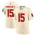 A.Cardinals #15 Gardner Minshew II Player Cream Rivalries Collection Game Kdoa Stitched Jerseys