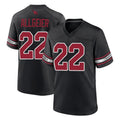 A.Cardinals #22 Tyler Allgeier Player Black Alternate Game Kdoa Stitched Jerseys
