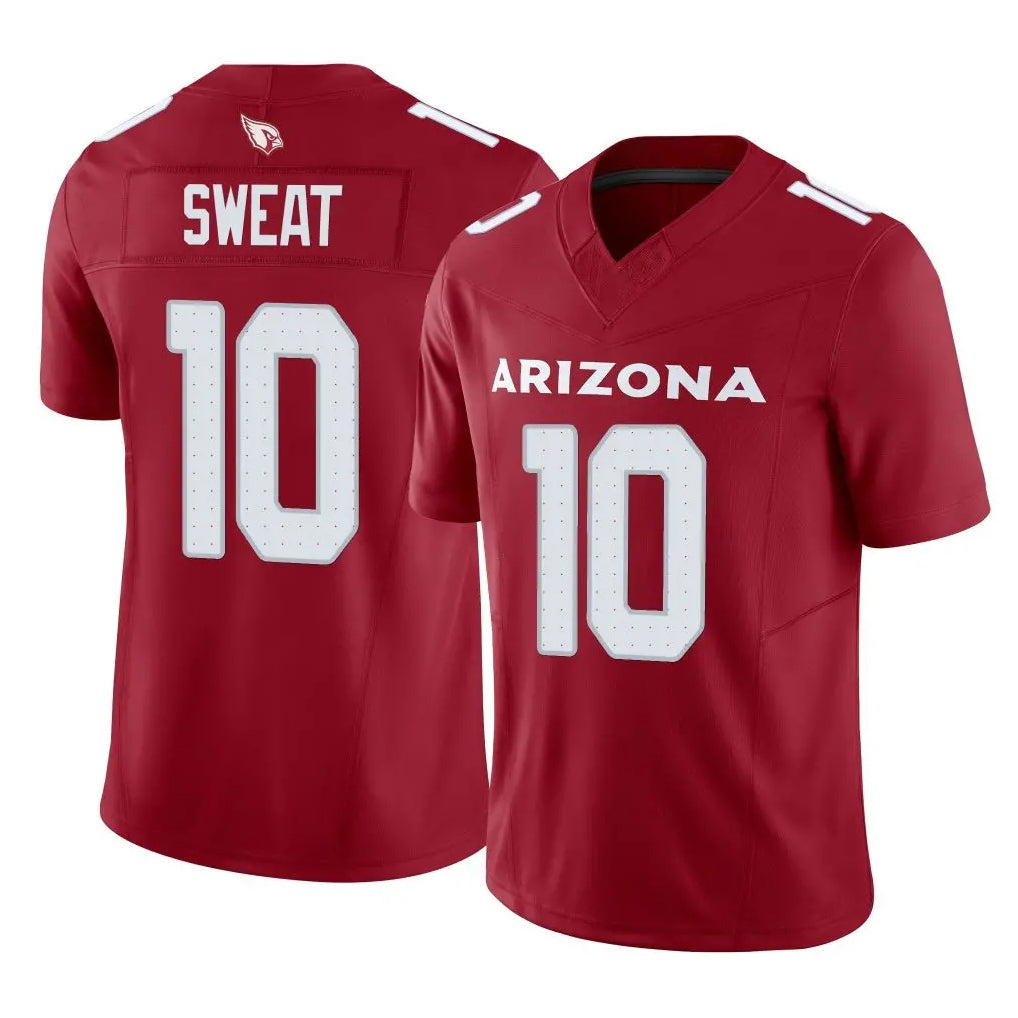 A.Cardinals #10 Josh Sweat Player Cardinal Vapor F.U.S.E. Limited Home Game Kdoa Stitched Jerseys