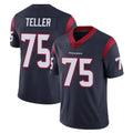 H.Texans #75 Wyatt Teller Player Navy Limited Vapor Untouchable Home Game Kdoa Stitched Jerseys