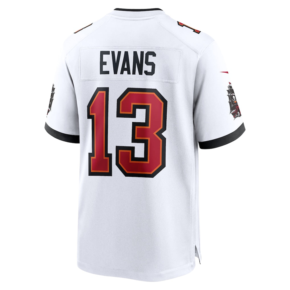 Kdoa TB.Buccaneers #13 Mike Evans White Game Jersey