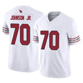 A.Cardinals #70 Paris Johnson Jr. Player White Vapor F.U.S.E. Limited Home Game Kdoa Stitched Jerseys