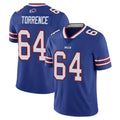 B.Bills #64 O'Cyrus Torrence Player Royal Vapor Untouchable Limited Kdoa Stitched Jerseys