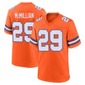 D.Broncos #29 Ja'Quan McMillian Player Orange Alternate Collection Throwback Game Kdoa Stitched Jerseys