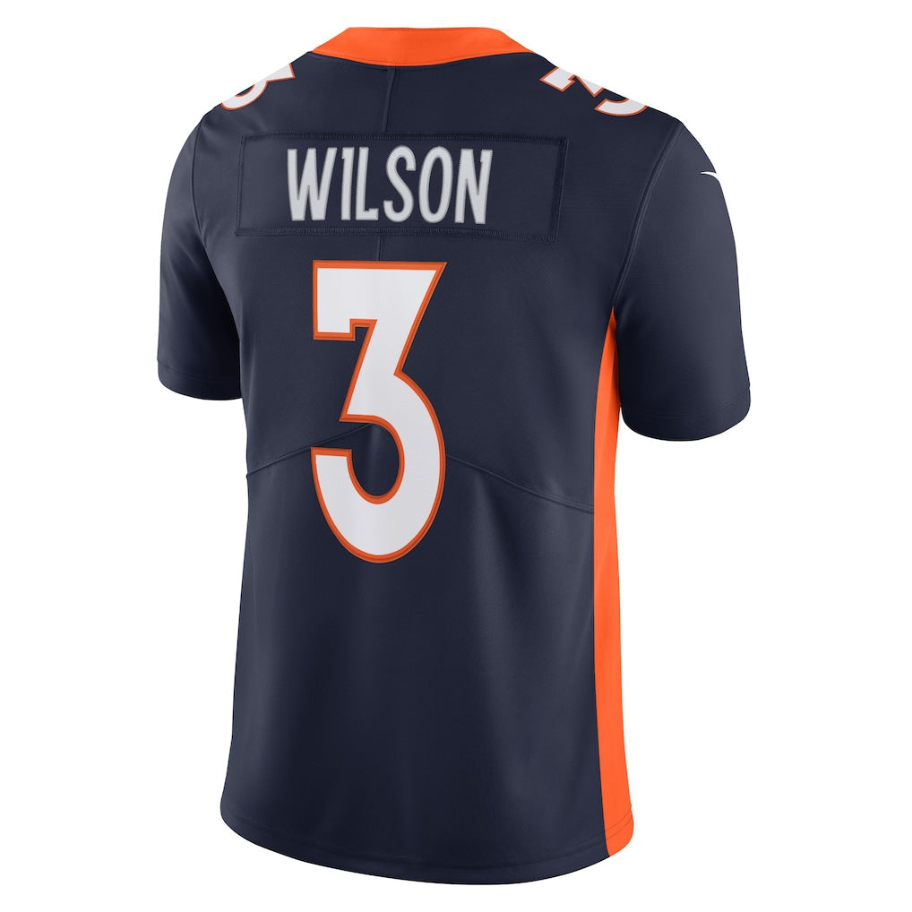 Kdoa D.Broncos #3 Russell Wilson Navy Alternate Vapor Limited Jersey